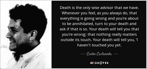 carlos castaneda death quotes